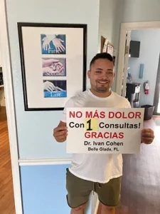 Chiropractic Belle Glade FL 1 Visit Testimonial