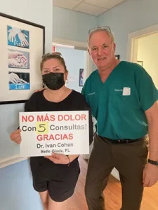 Chiropractor Belle Glade FL Ivan Cohen With Pain Testimonial - Spanish